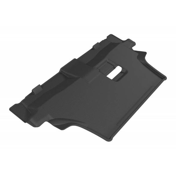 3D Maxpider 2012-2023 Fits Dodge Durango 2nd Row Bench Seat 3rd Row Black Kagu Carbon Fiber Embossed Pattern Floor Mat L1DG02531509