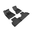 thumbnail image 1 of 3D Maxpider 2017-2018 Fits Maserati Levante Custom Fit Kagu Full Set 1st & 2nd Row Carbon Fiber Embossed Pattern Floor Mat Black L1MR00401509, 1 of 5