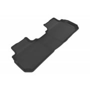 3D Maxpider 2017-2026 Fits Cadillac XT5 2nd Row Black Kagu Carbon Fiber Embossed Pattern Floor Mat L1CD01621509