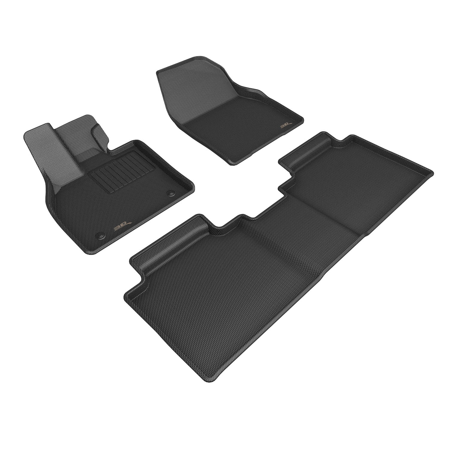 3D MAXpider 2017-2020 Mazda CX-5 Kagu 1st & 2nd Row Floormats - Black