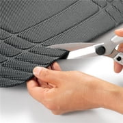 3D Maxpider 2099AL-09-FR5 3D Universal Trim-To-Fit Kagu Floor Mat, Large - Black - 4 Piece