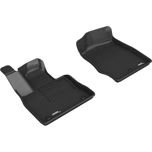 3D Mats Maxpider L1FR18211509 KAGU Black R1 Police Interceptor Utility Vinyl Floor Liner for 2020-2024 Ford Explorer
