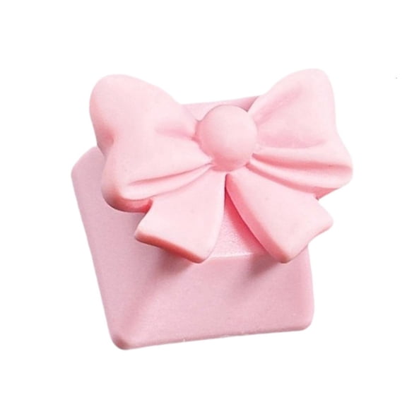 3D Mechanical Keyboards Creative Resins Bowknot Gamer Keyboards Keycaps for Office Decompression