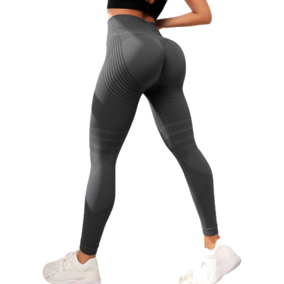 3D Metabolic Booster Leggings, S-XXL Leggings for Cellulite & Body Sculpting High Waist Tummy Control, Seamless Push Up Design with Compression