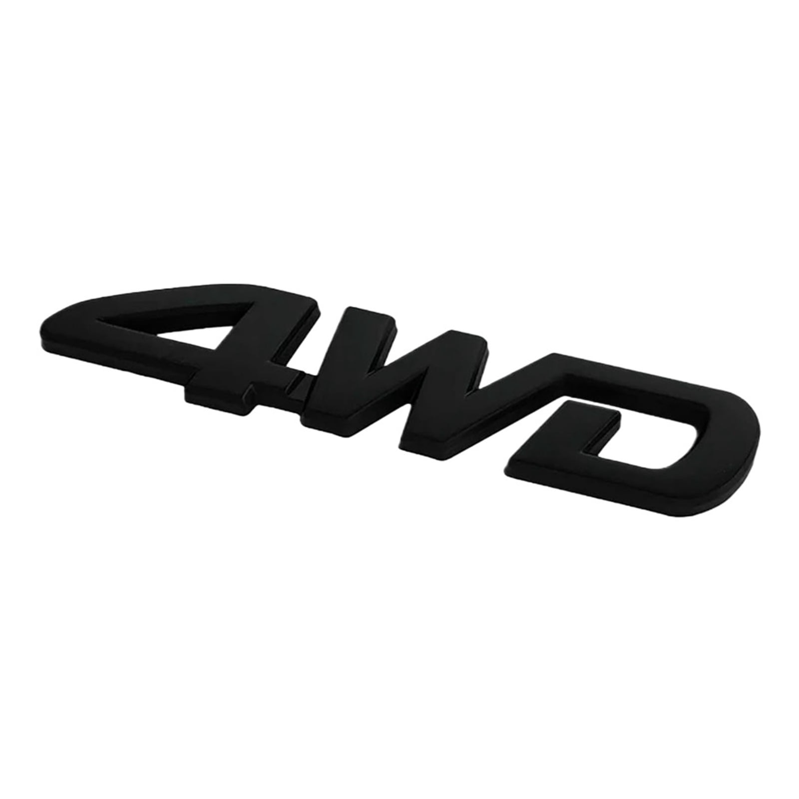 4wd Label 3D Metal 4WD Sticker Badge Car Side Rear Trunk Decal For Car 4WD Emblem ...