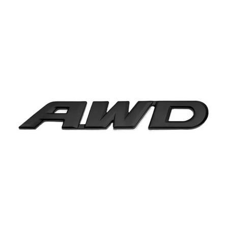 3D Metal AWD Logo Emblem Sticker 4WD Badge Decal Logo