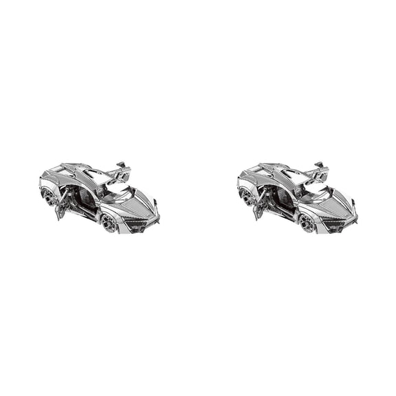 3D Metal Assembled Models DIY Puzzles Sports Car Models Desktop Decoration