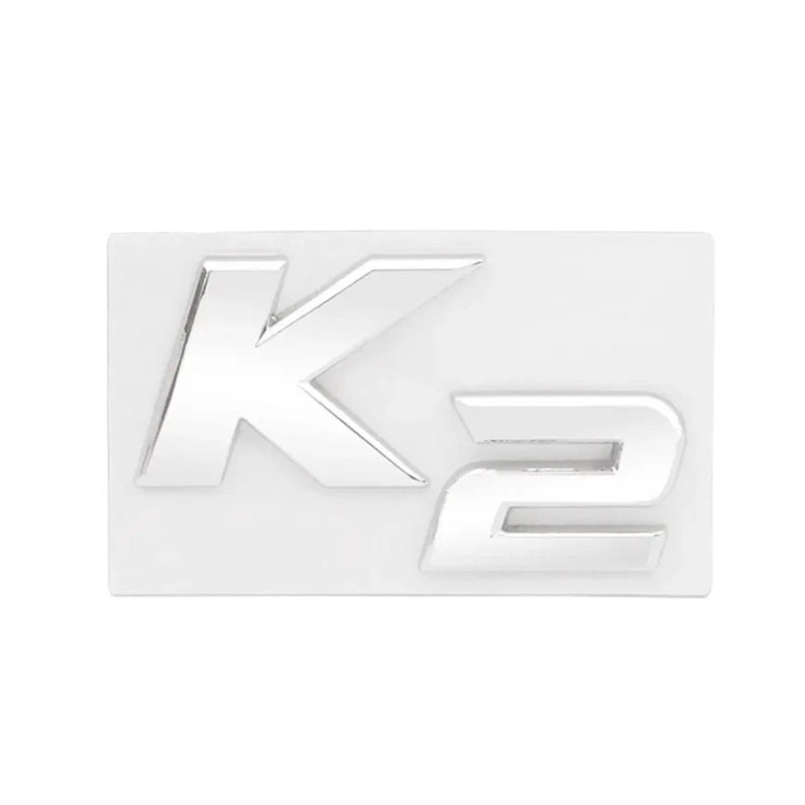 3D Metal Chrome Black K2 K3 K4 K5 KX7 Letters Logo Rear Boot Trunk Emblem Badge Sticker Fit For Kia Car Styling Accessories