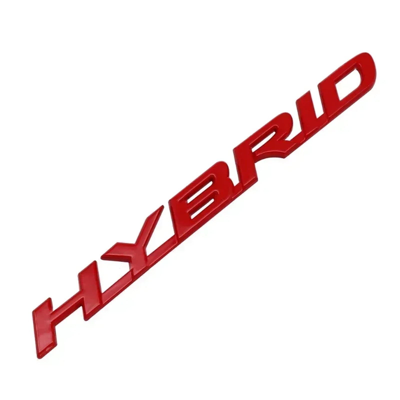 3D Metal HYBRID Logo Rear Trunk Door Emblem Badge Car Sticker Decals ...