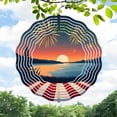 thumbnail image 1 of 3D Metal Hanging Wind Spinners - Elegant Garden Wind Chimes with Intricate Patterns for Yard Decor Perfect for Tranquil Outdoor Spaces, 1 of 6