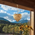 thumbnail image 1 of 3D Metal Heart Jingle Bells - Durable Brass Construction, Ramadan Decorations, Loud Clear Sound, Hanging Rope, Easy to Hang for Party, Holiday and Home Decor Wear-Resistant, 1pc, 1 of 9