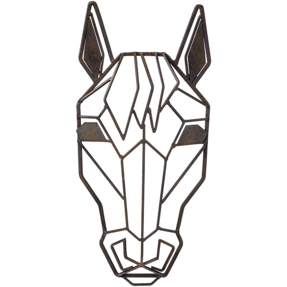 3D Metal Horse Wall Hanging