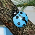 thumbnail image 1 of 3D Metal Ladybugs Garden Decor Outdoor Set - Cute Yard Art Lawn Ornaments & Wall Sculptures for Fence, Patio, Backyard - Rustic Ladybirds Figurines for Tree, Home, Garden Decoration, 1 of 4