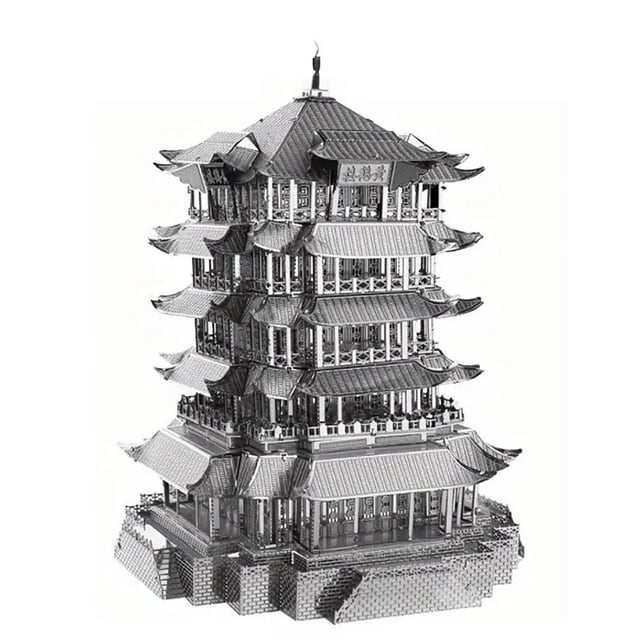 3D Metal Puzzle for Adults, Metal Model Kit, Chinese Famous ...