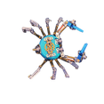 thumbnail image 1 of 3D Metal Puzzle Insect Model Kit, 313PCS 3D Cyberpunk DIY Mechanical Gear Crab Claw Building Kit, Unique Desk Creative Art Decorations Gift for Adults, 1 of 5