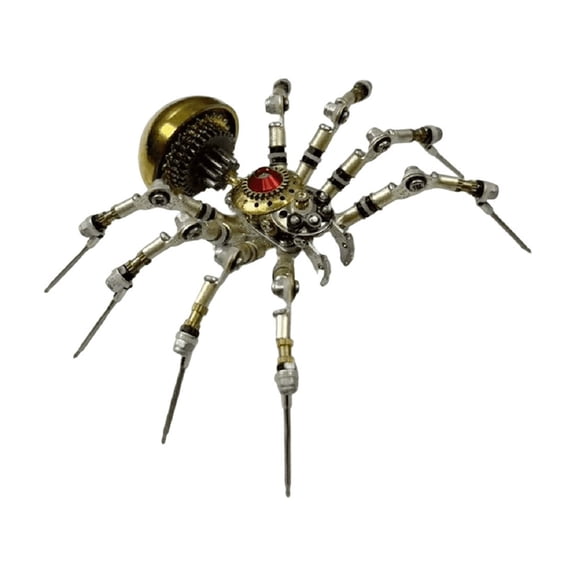 3D Metal Puzzle Insect Trendy Display For 130+ PCS, Steampunk Mechanical Model Kit With DIY Assembly, Home Display Desk Decor For Adult Collectors And Creative Gifts
