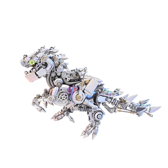 3D Metal Puzzle Mecha Dragon Model Kit, 1111PCS Steampunk DIY Assembly with Multiple Forms & Gatling Design, Collectible Home Decor, Adults & Teens