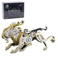 thumbnail image 1 of 3D Metal Puzzle Mythical Beasts Model Kit, 92PCS 3D Assembly Mechanical Bi'an Tiger Building Kit, Unique Desk Creative Art Decorations Gift for Adults, 1 of 5