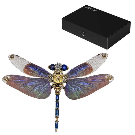 3D Metal Puzzle Punk Insects 200+ PCS, Steampunk Mechanical Model Kit With DIY Assembly, Home Display Desk Decor For Adult Collectors And Creative Gifts