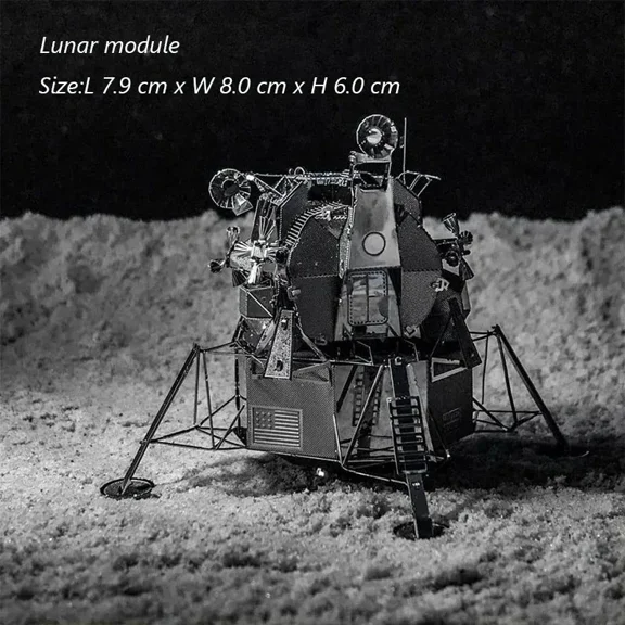 3D Metal Puzzle UFO Model, DIY Handmade Spacecraft Assembly Kit for Space Enthusiasts, Collectible Decor & Leisure Project