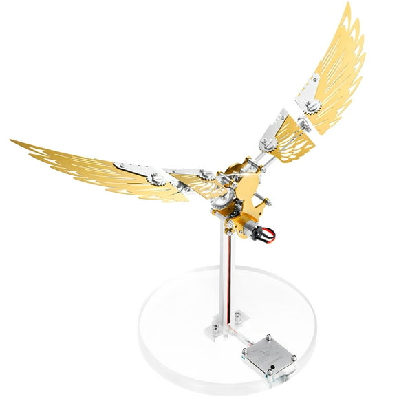 3D Metal Puzzles for Adults,Metal Model Kits for Adults Ornithopter,Mechanical Steel 3D Puzzle Stainless Steel Ornaments for Adults DIY Gifts for Men Women Art Craft Gifts Toys