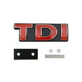 thumbnail image 1 of 3D Metal TDI Logo Car Front Grille Emblem Sticker Fender Side Rear Trunk Auto Badge Decor For VW Polo Golf Jetta Passat MK4 MK5, 1 of 7