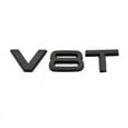 thumbnail image 1 of 3D Metal V6T V8T Side Emblem Tail Trunk Logo Badge Sticker Car Styling Fit For Audi A3 A4 A5 A6 A7 A8 S3 S4 S5 S6 Q3 Q5 Q7, 1 of 6