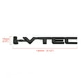thumbnail image 1 of 3D Metal i-VTEC Car Trunk Rear Turbo Fender Emblem Badge Decals Stickers Black, 1 of 10
