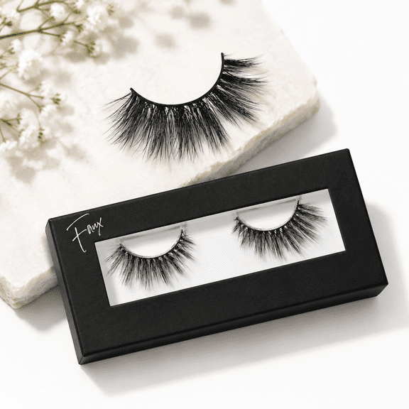 3D Miami Flare Faux Strip Eyelashes, Reusable Dramatic Wispy Lashes with Silk Like Fibers