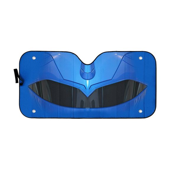 Blue Power Inspired Car Windshield Sunshade Universal Fit For Cars And Trucks