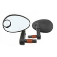 thumbnail image 1 of 3D Mirror Bar End 222SBD W/Lens Black. bike parts, 1 of 1