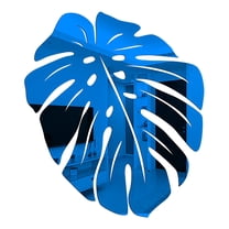 3D Mirror Leaf Flower Acrylic Mural Decal Removable Wall Sticker DIY Home Decor Self Adhesive Mirror Stickers for Living Room Bedroom Wall Decoration Home Improvement Removable Wall Art Sticker