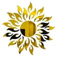 thumbnail image 1 of 3D Mirror Sun Art Removable Wall Sticker Acrylic Mural Decal Home Room Decor, 1 of 5