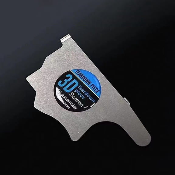 3D Mobile Phone LCD Screen Spudger 0.12MM Opening Pry Card Disassemble Open Pry Card Tool Stainless Steel Phone Repairing Tool