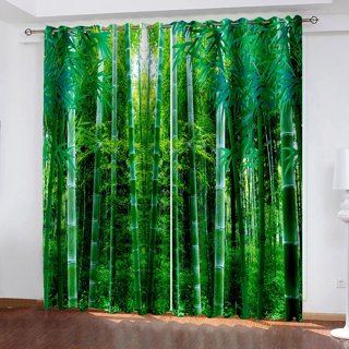 Beautiful Landscape 3D Printing Curtains Bedroom Living Room Lounge Shading  Curtain Cortinas Para Salon 2 piezas For Windows