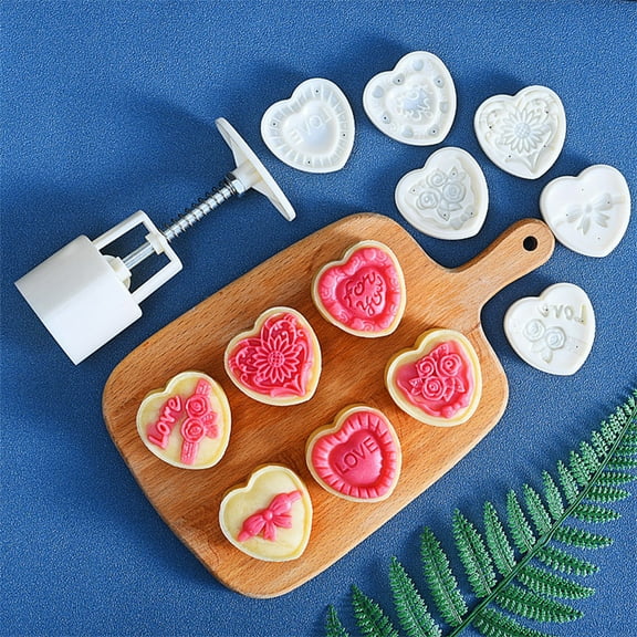 3D Mold for Manual Pressure Baking Of Cakes, Cookie Cutters, Baking Tools,Diy Three-Dimensional Hand Pressure Cake Mold Baking Cookie Mold Baking Tools,