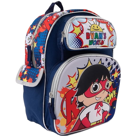 3D Molded Ryan's World 12" Toddler Backpack