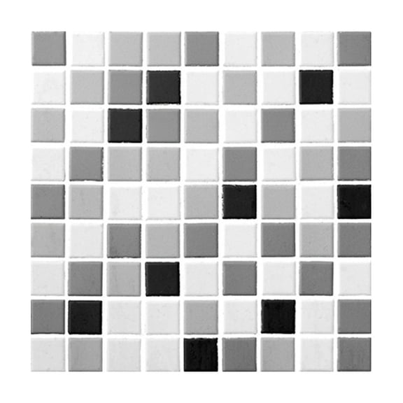 3D Mosaic Tile Self Adhesive Wall Sticker for Bathroom Kitchen Shower Room Renovation Decorative Peel and Stick Wall Tile Sheet