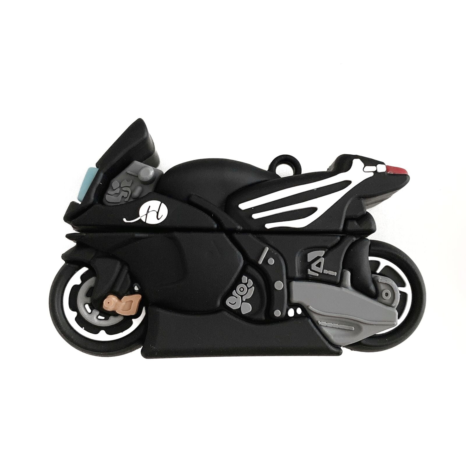 Earphone Case Airpods With Motorcycle Helmet ZHaobin 3D Motorcycle