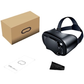 3D Movie Screen Virtual Reality Glasses Cardboards Box VR Helmets for 5-7" Phone,Support Game Controller