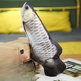 thumbnail image 1 of 3D Moving Dancing Simulation Fish Cat Toys Floppy Fish Interactive Pet Toy, 1 of 23