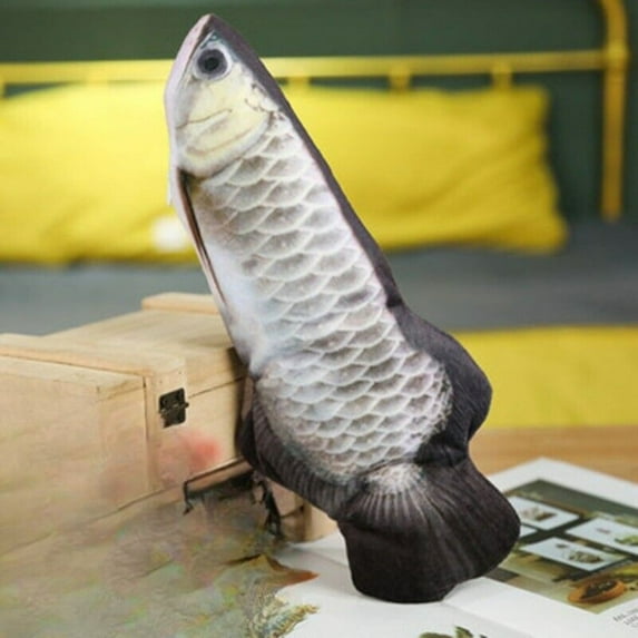 3D Moving Dancing Simulation Fish Cat Toys Floppy Fish Interactive Pet Toy