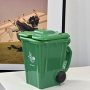 3D Mugs, Funny Recycling Bin Coffee Mug, Ceramic Trash Can Shaped Mug with Lid, Novelty Cups for Office, Coworkers, Home Desk, Daily Use Water Tea Coffee Cup, Creative Gifts