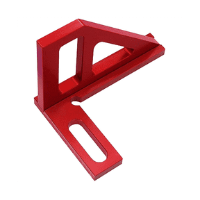 3D Multi-Angle Measuring Ruler 45/ Aluminum Alloy Drawing Line Ruler High-Precision Layout Measurement Tool