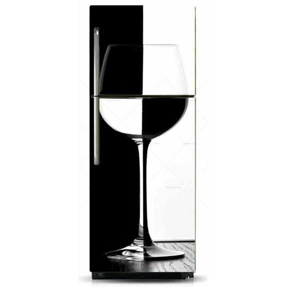 3D Multi-Style Refrigerator Sticker Outdoor PVC Waterproof Self-Adhesive Poster Home ration Refrigerator Sticker