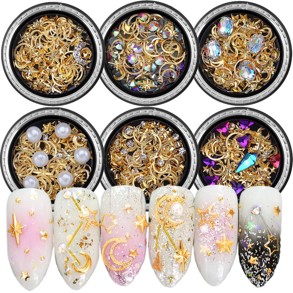 Frame Daisy Nail Art Decorations Flowers Nail Stickers Stars Nail Decals  Manicure Accessories – the best products in the Joom Geek online store