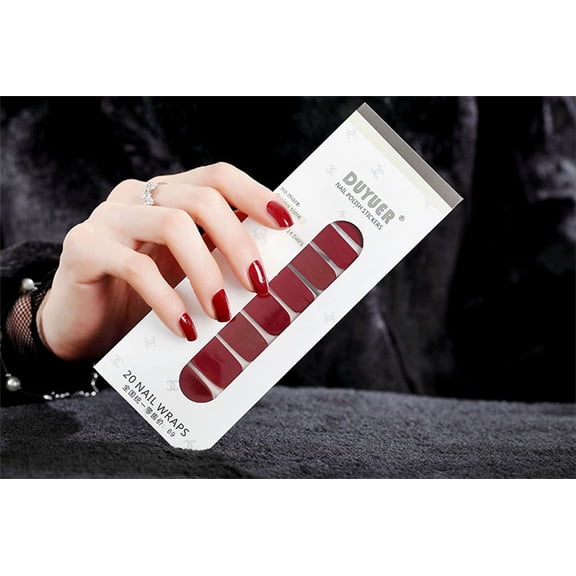 3D Nail Art Patch Nail Polish Sticker Finished Foot Nail Sticker