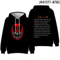 thumbnail image 1 of 3D New Doors Roblox Figure Escape The Door Game Surrounding Casual Pullover Hooded Fashion Loose Hooded Adult Children's Sweater, 1 of 18