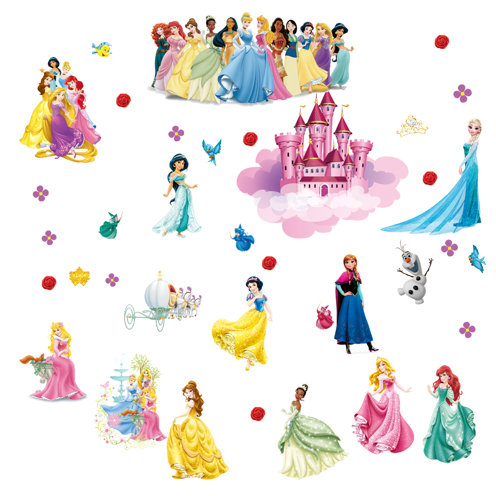 Omni Vinyl Prince Or Princess Crown Sticker – Removable Vinyl Decal For Nursery, Kids Room, Mirror