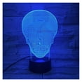 3D Night Light 3D Illusion LED Lamp Beads Boys Girls Table Desk Lamp